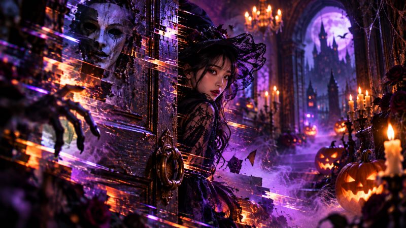 ハロウィン動画の編集とクリエイティブ素材