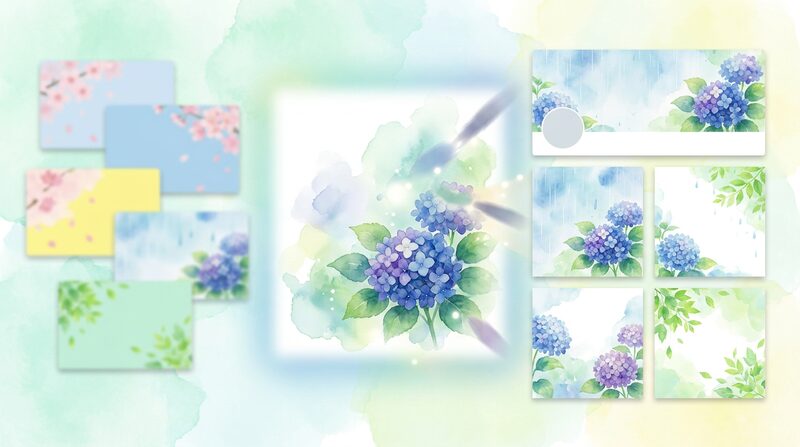 FilmoraのGPT Image 2で初夏イラストを生成するイメージ