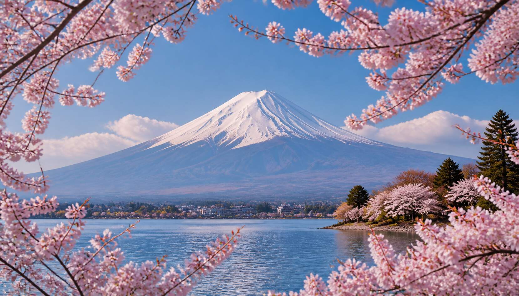 富士山イラスト