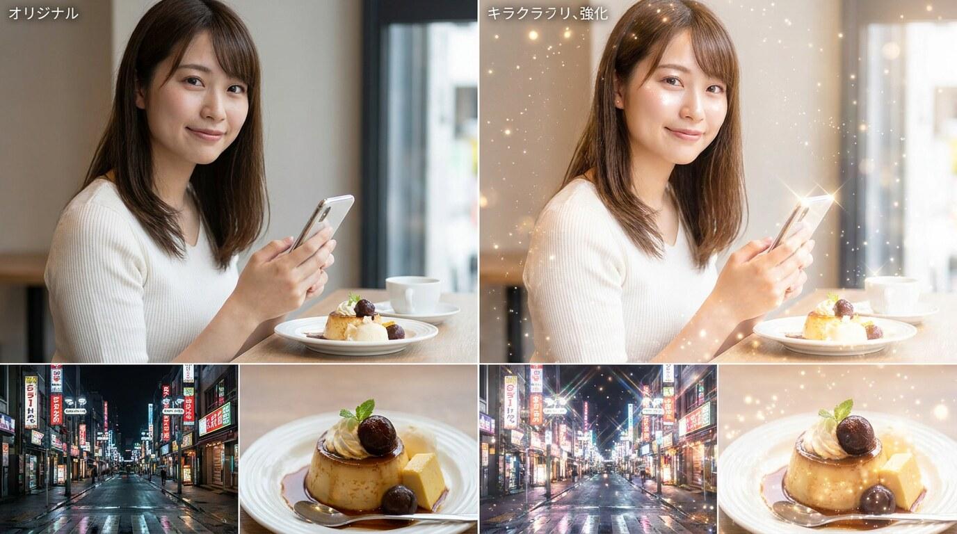 GPT Image 2でキラキラ加工の方向性を作る