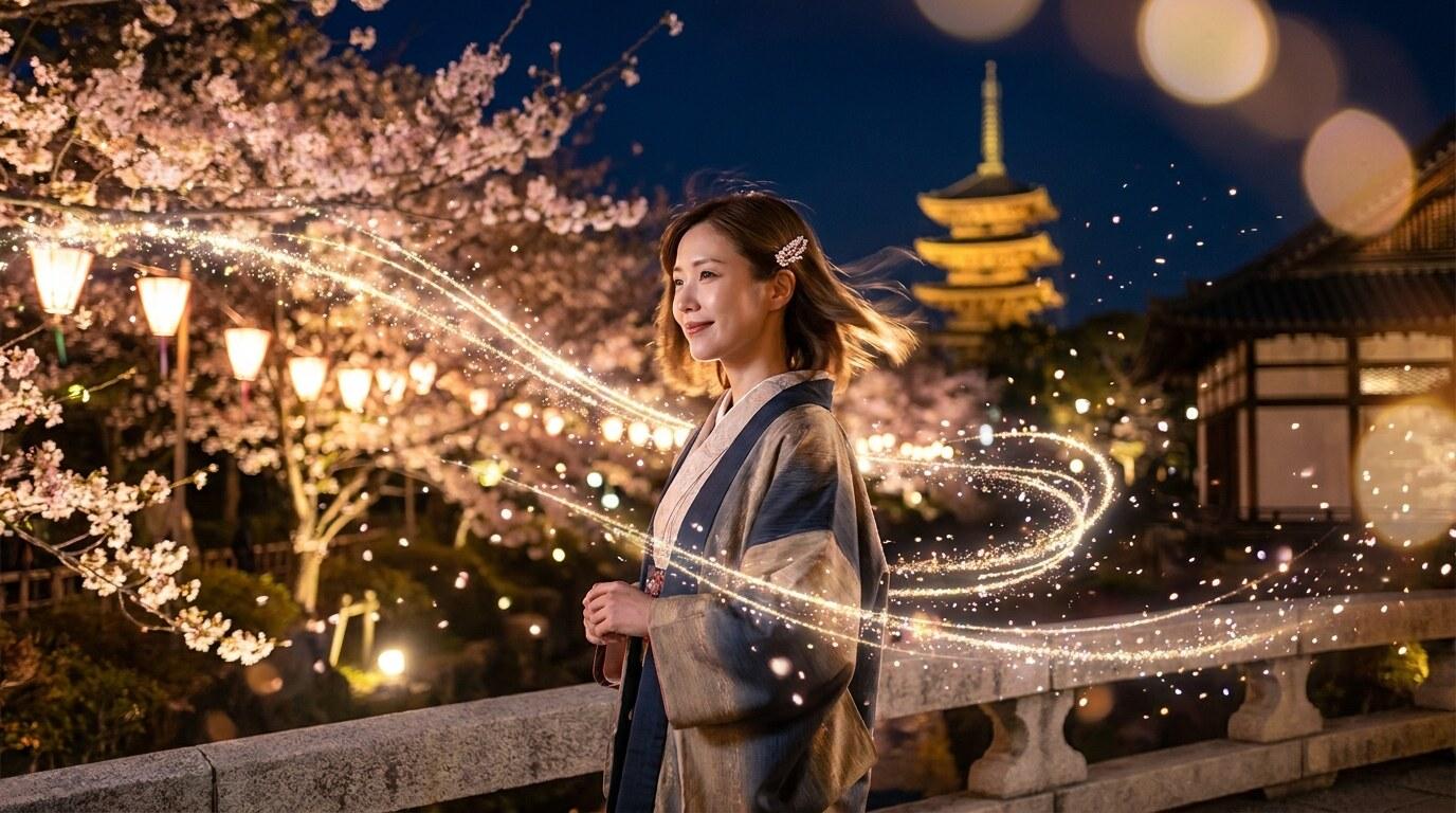 AI画像から動画生成でキラキラ写真を動かす