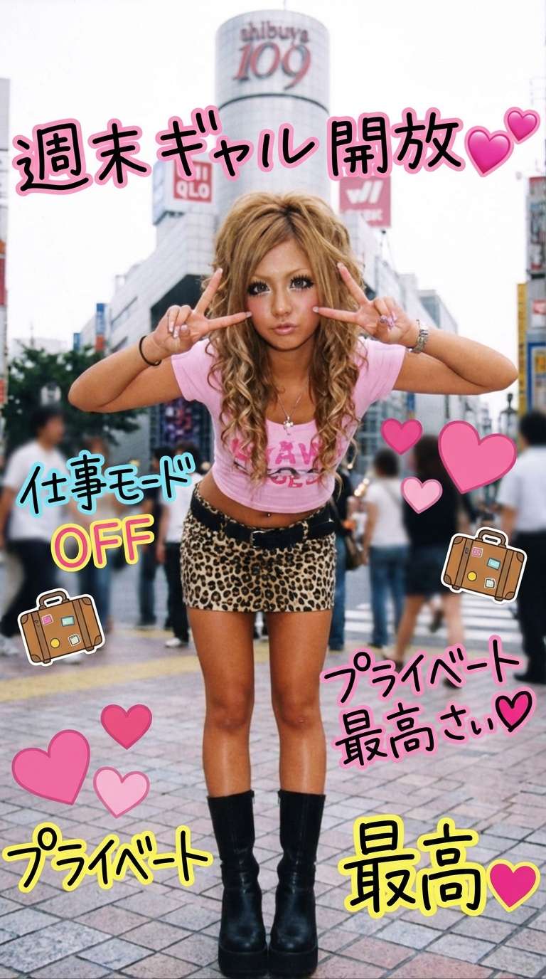 写真をアップするだけで平成レトロギャルに変身｜AIで再現するY2K