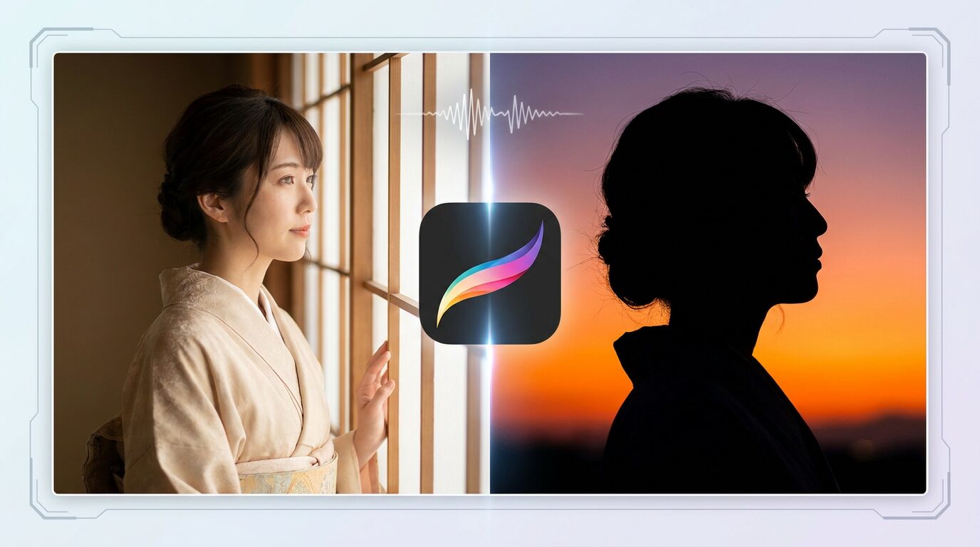 FilmoraのGPT Image 2で画像をシルエット化
