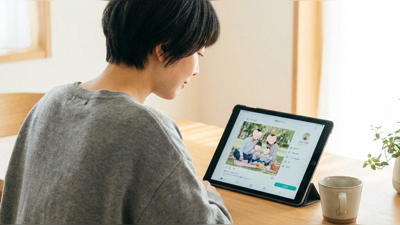AI顔モザイクで自然に顔を隠す