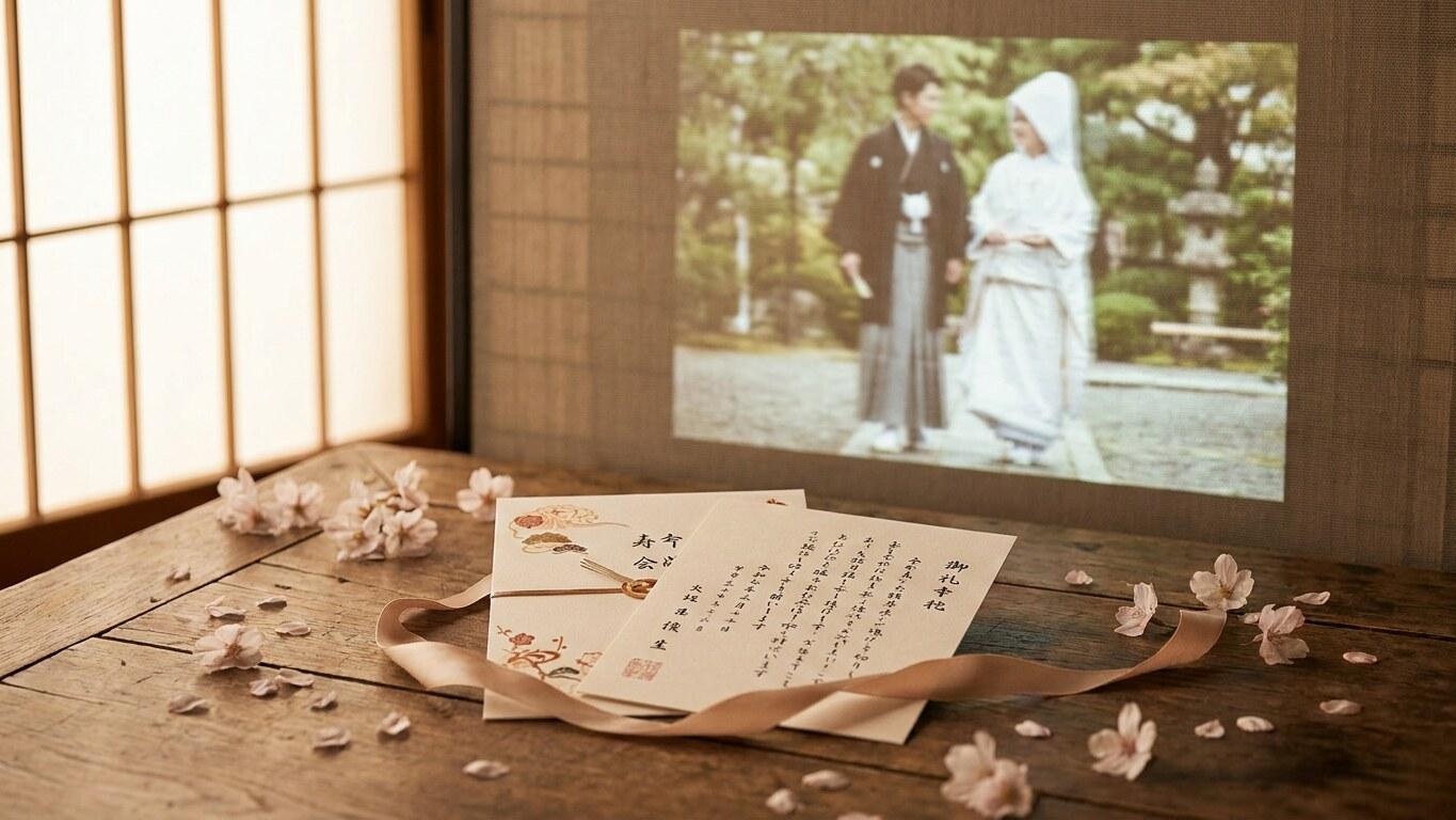 Filmoraで結婚式招待状をムービー素材に展開する