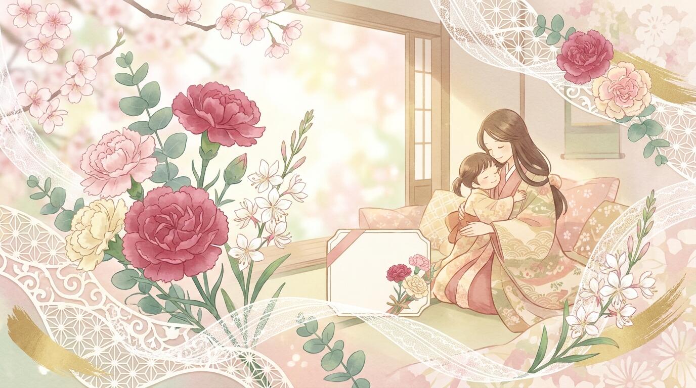 母の日イラストプロンプト集