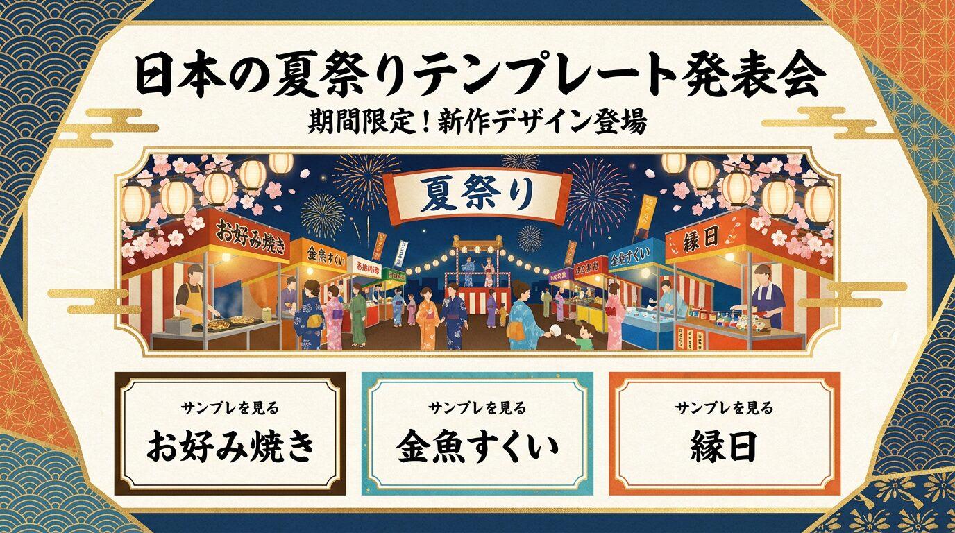 Filmoraのテキスト挿入機能で夏祭り告知を仕上げる