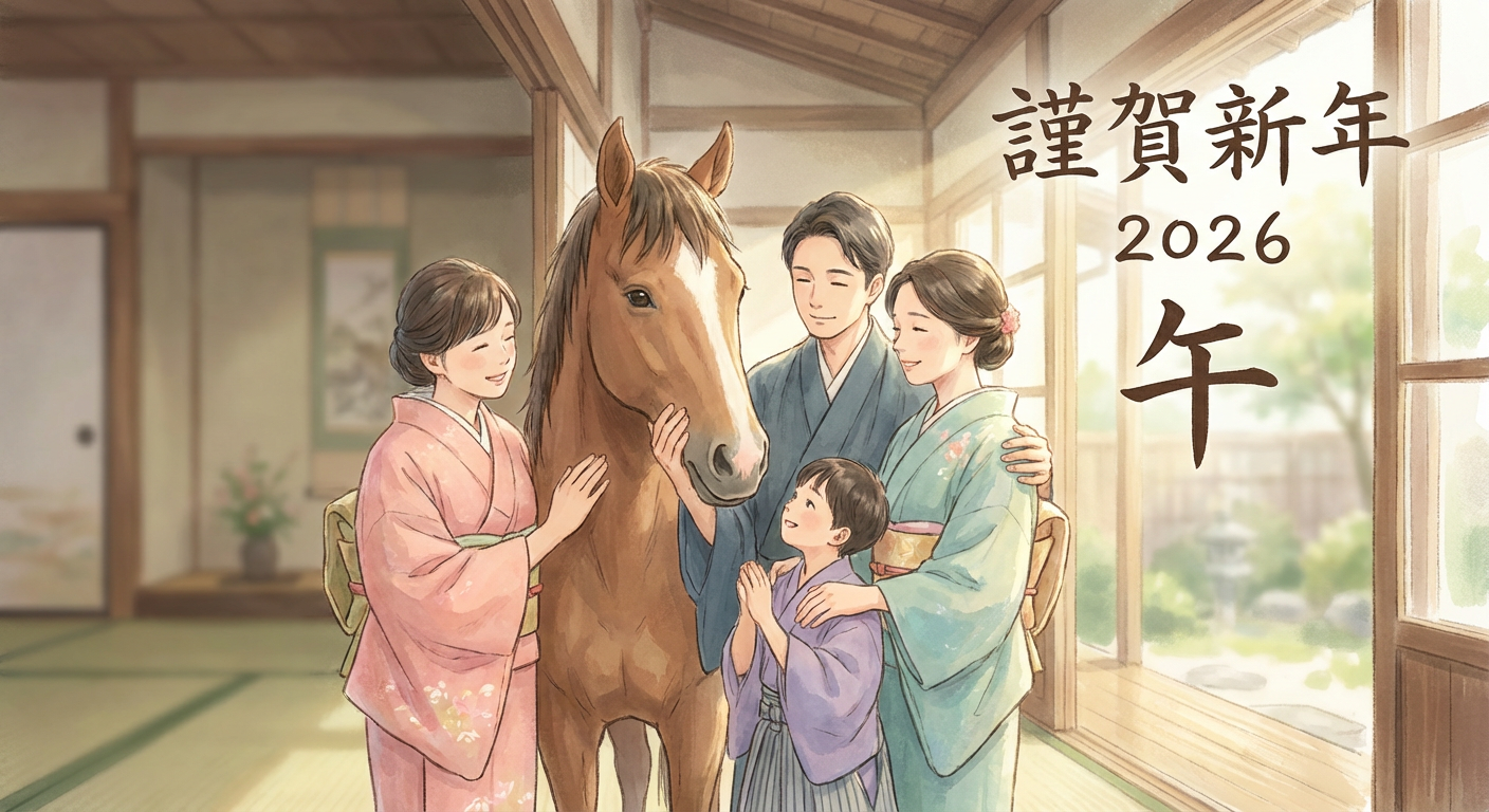 年賀状イラスト素材