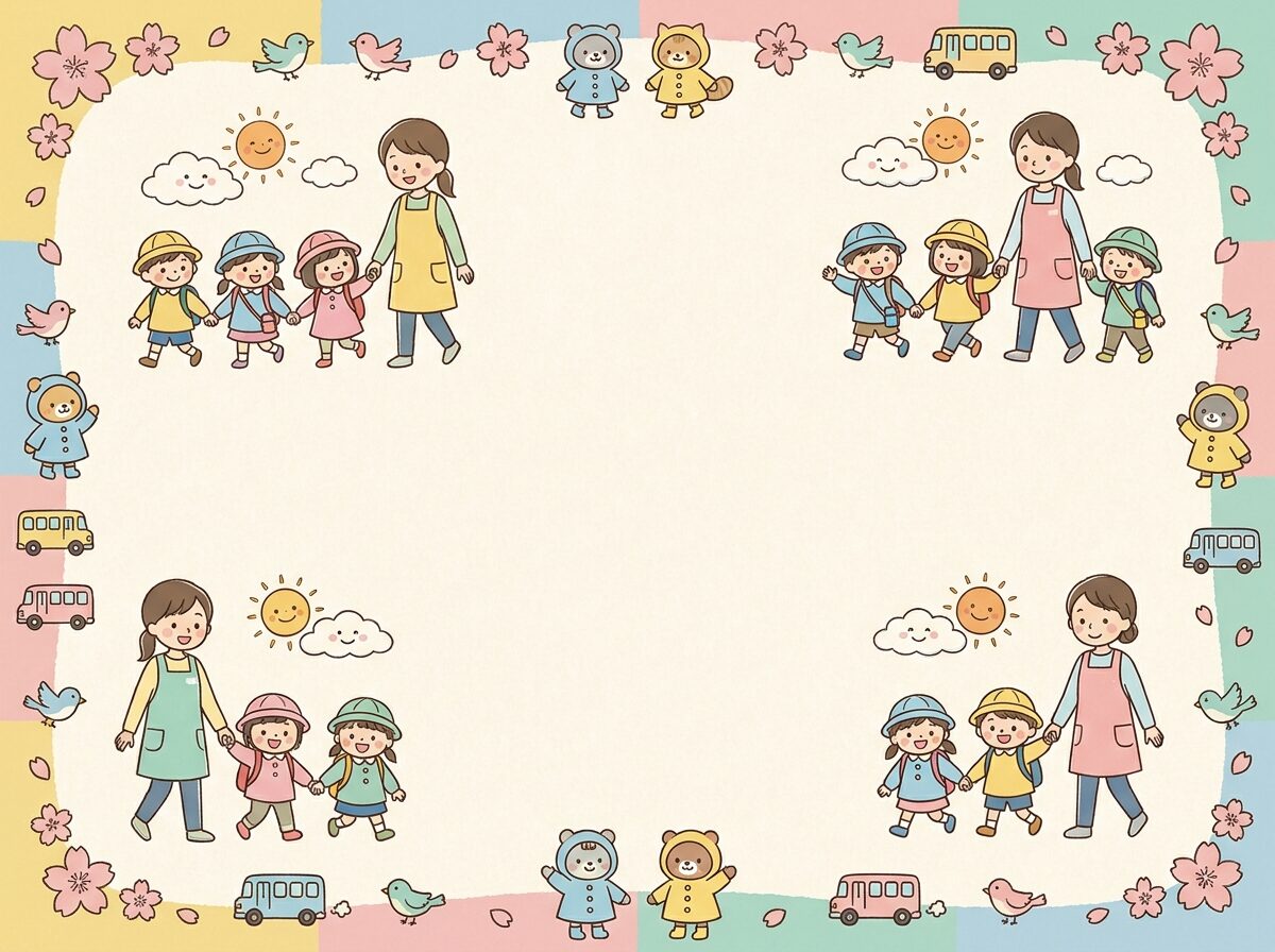 おでかけイラスト