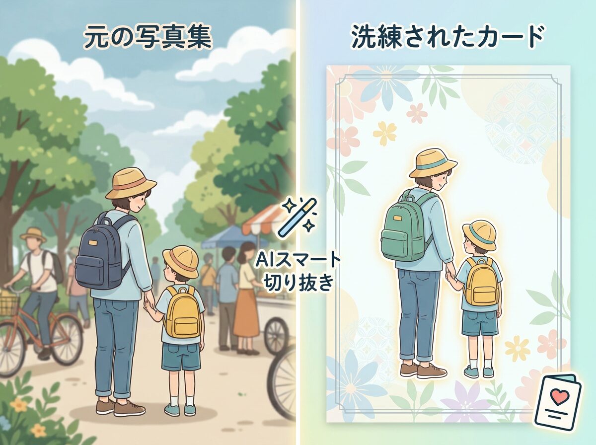 FilmoraのAIスマートカットアウトで主役を見やすく整える