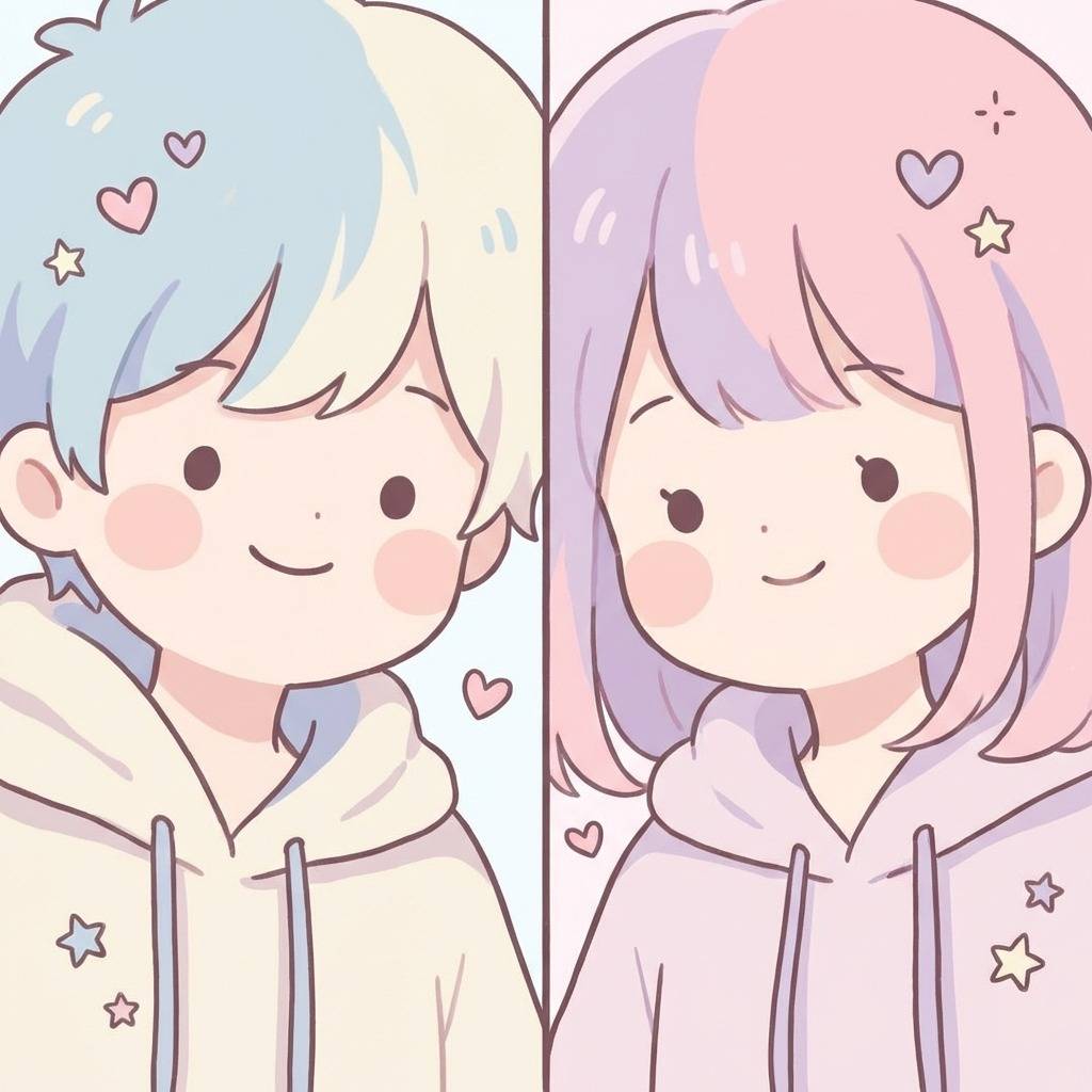 ペア画AIプロンプト