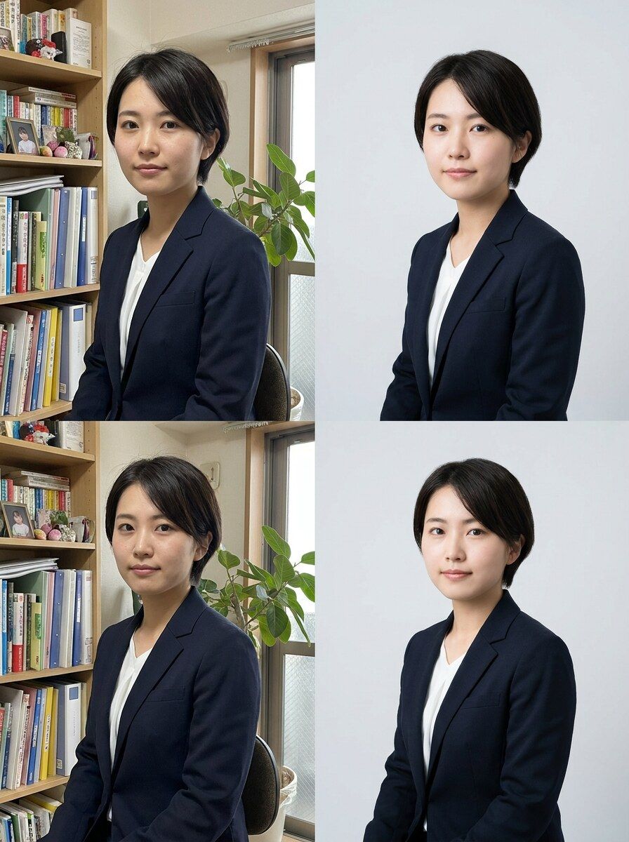 画像背景変更AI