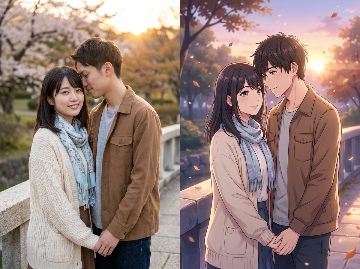 写真をアニメ化する