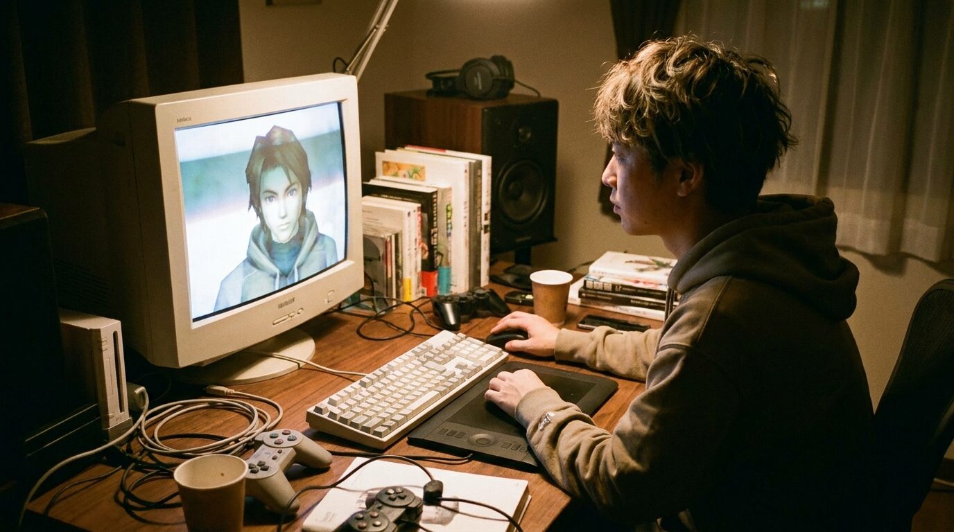 FilmoraのGPT Image 2でPS2風ゲーム画面を生成するイメージ