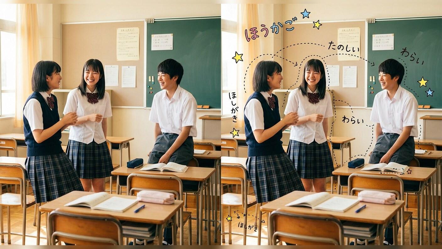 GPT Image 2でらくがき加工向け写真素材を作成