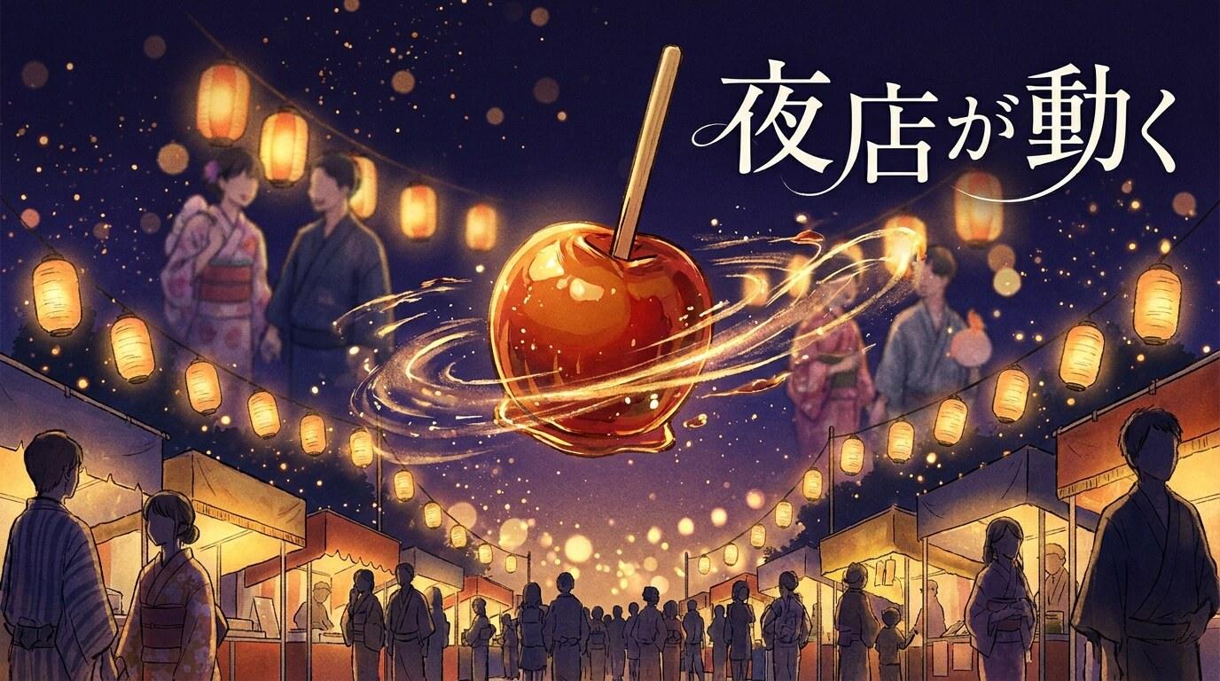 FilmoraのAI画像から動画生成でりんご飴イラストを動画化