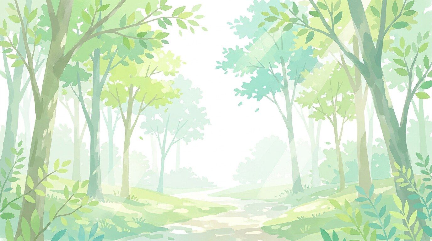 新緑イラスト