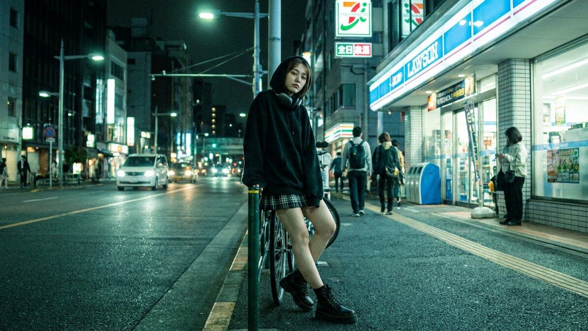subculture girl ai prompt