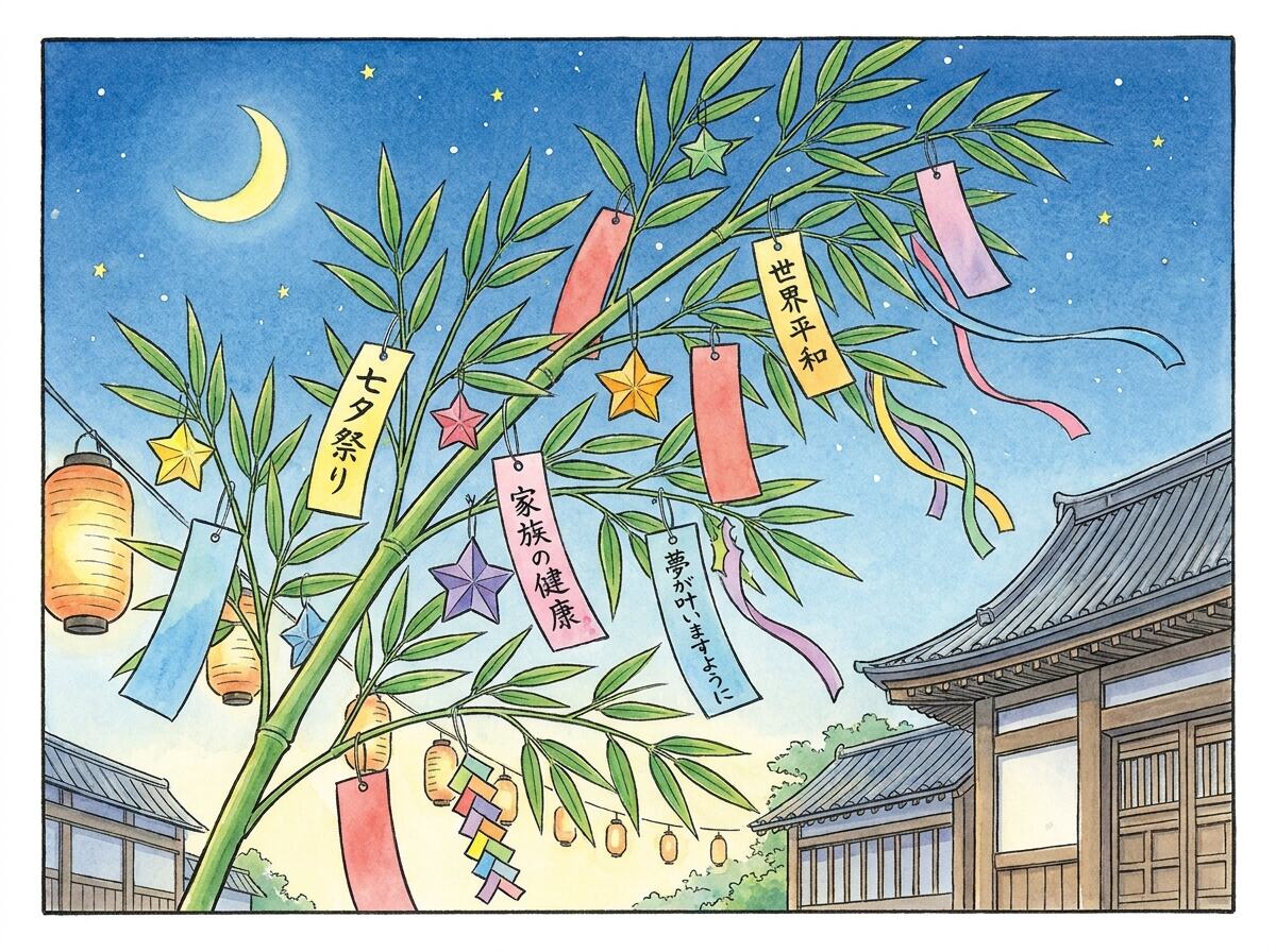 七夕イラスト