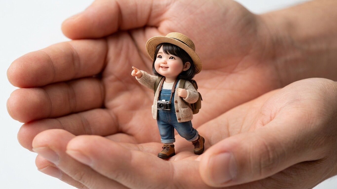 手のひらAIミニチュアプロンプト