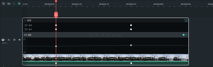 adjusting keyframe paneling