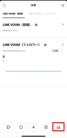 LINEVoomショートアップロード