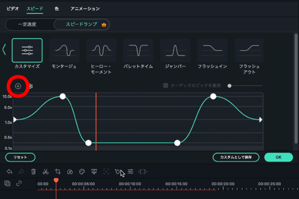 【編集テクニック】カスタマイズの使用方法