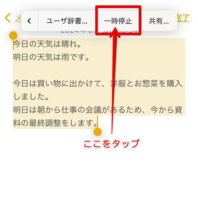 iPhone読み上げ機能の解除方法