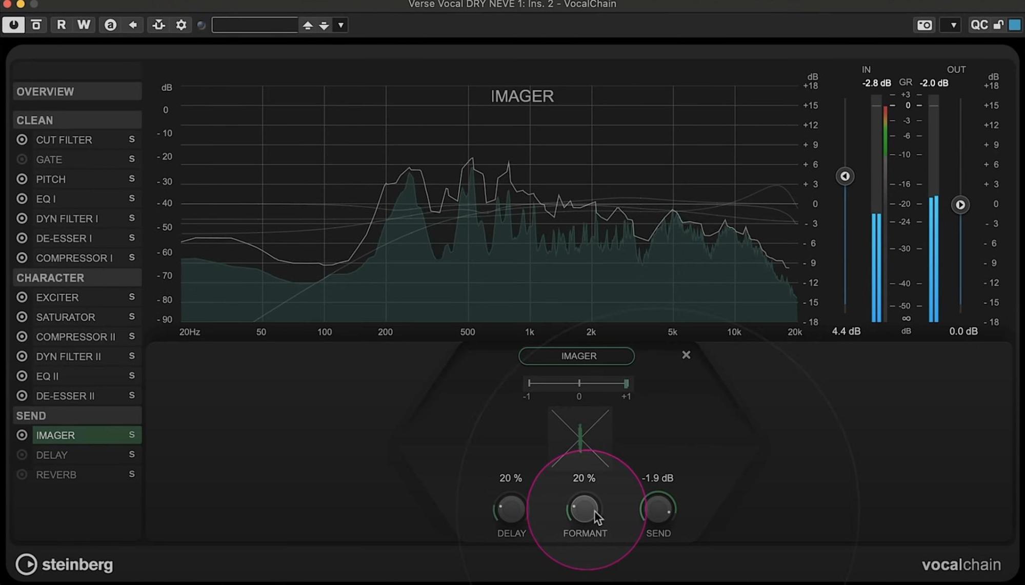 Steinberg WaveLabでマスタリング作業を行う画面