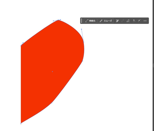 イラレでベジェ曲線がうまく描けない原因