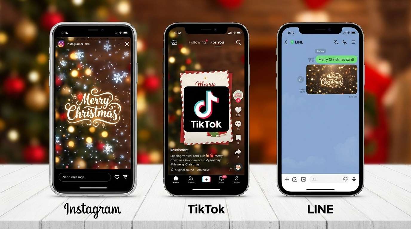 手作りクリスマスカードのアイデア集