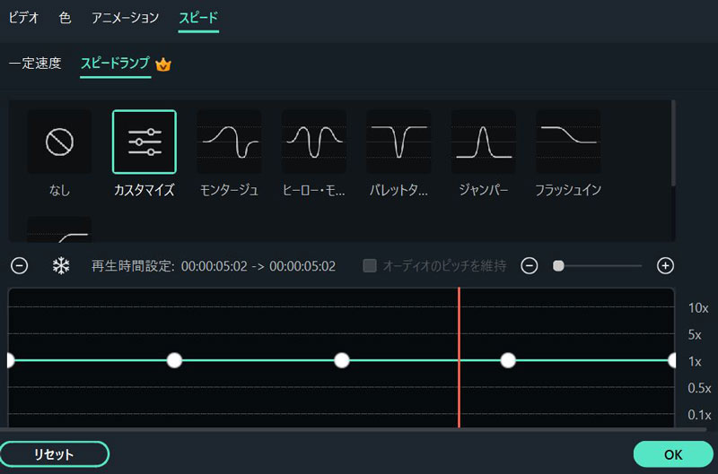 カスタマイズスピードランプ