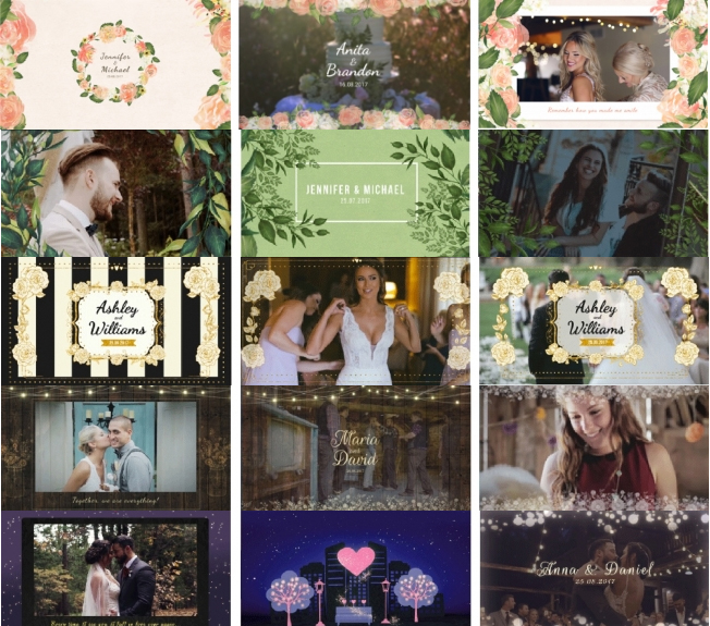 結婚式のオープニングムービーに使える素材サイト-Filmstock