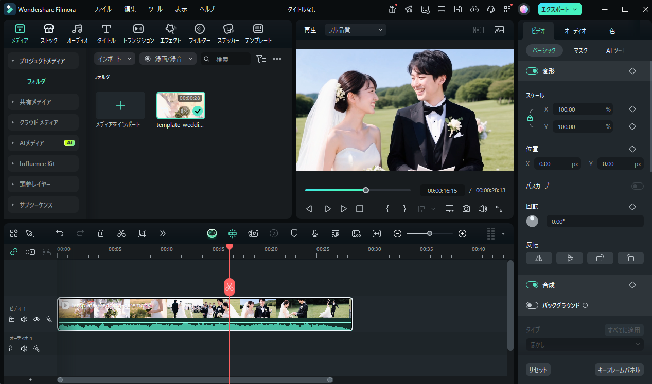 写真や動画などを入力