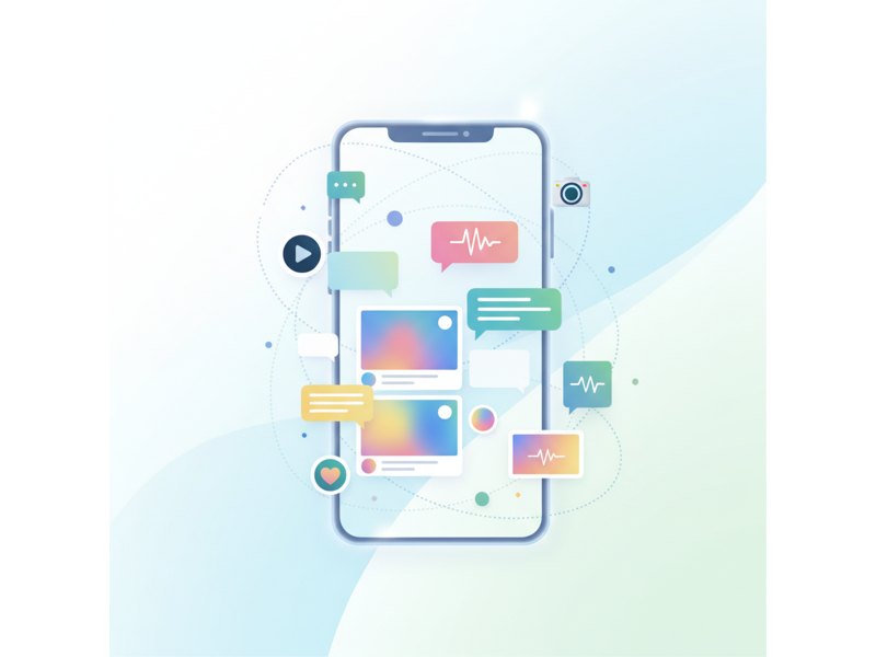 SNSの基本概念を示すイメージ