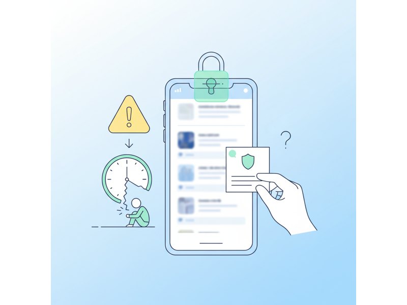 SNS利用時の注意点を示すイメージ
