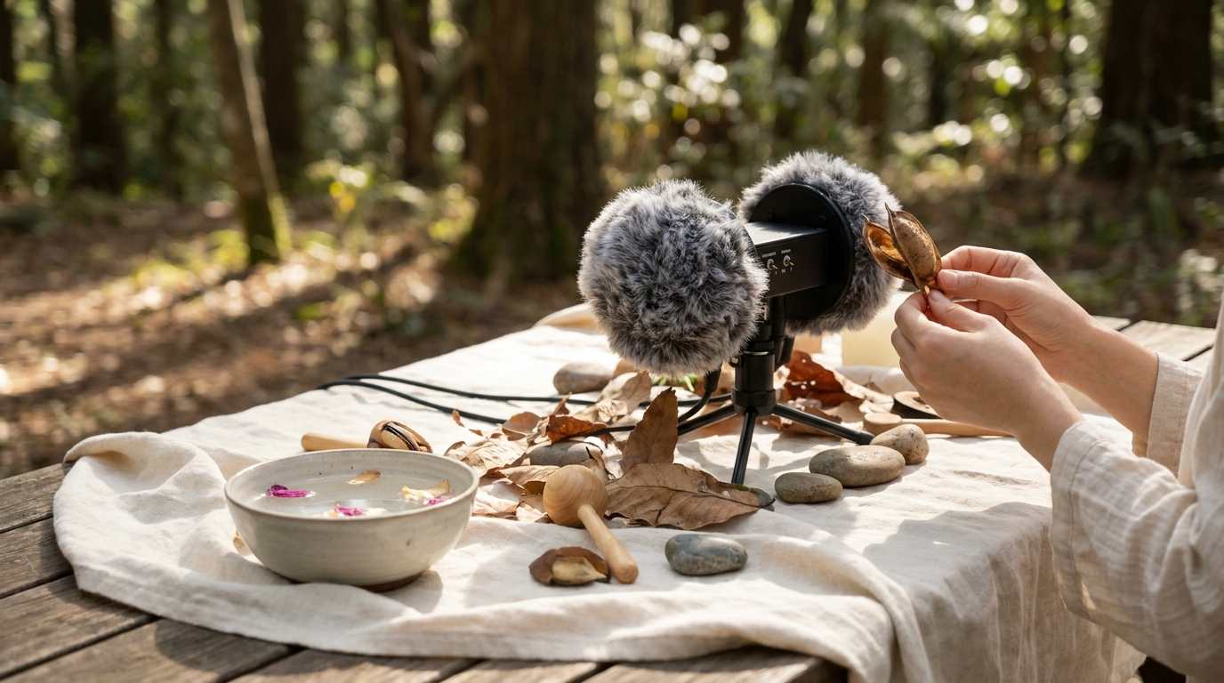 環境音系ASMRのイメージ