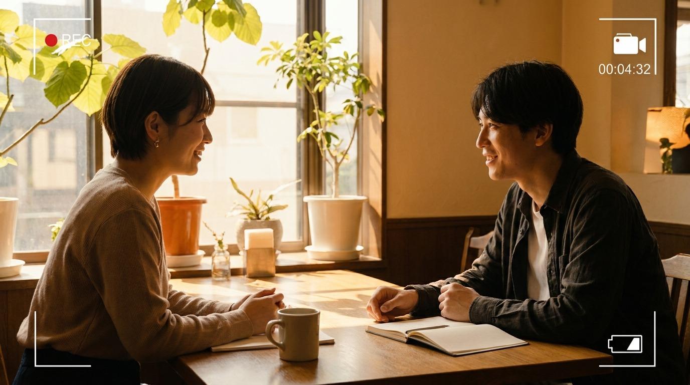 暖色系で親しみやすく仕上げた日常動画のカラーグレーディング例