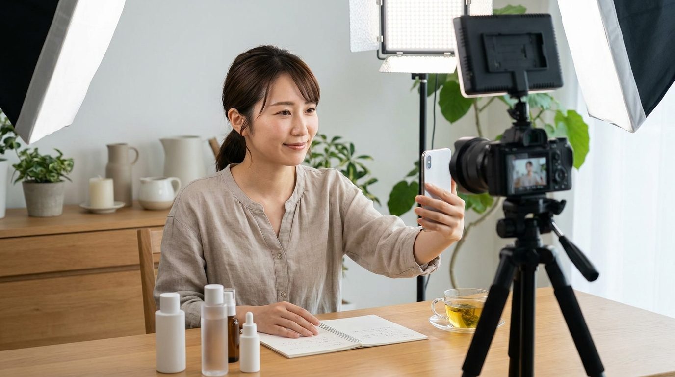 特定分野に強みを持つインフルエンサーのイメージ