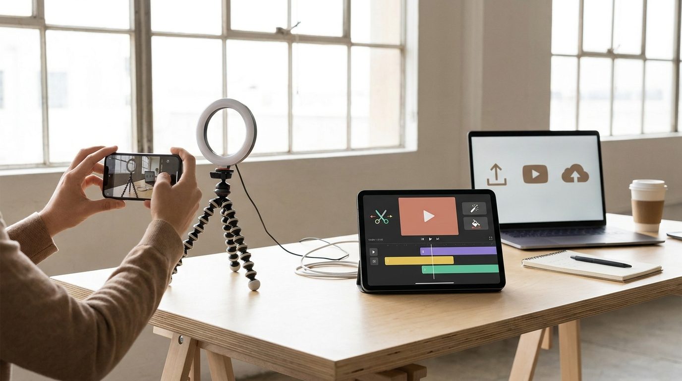 ショート動画の制作イメージ