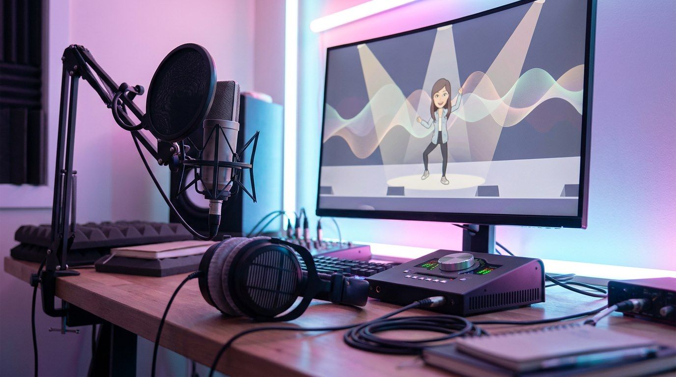 VTuberの歌ってみたやMV制作のイメージ