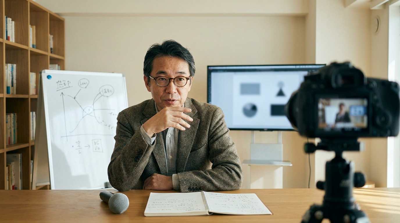 解説系YouTuberのイメージ