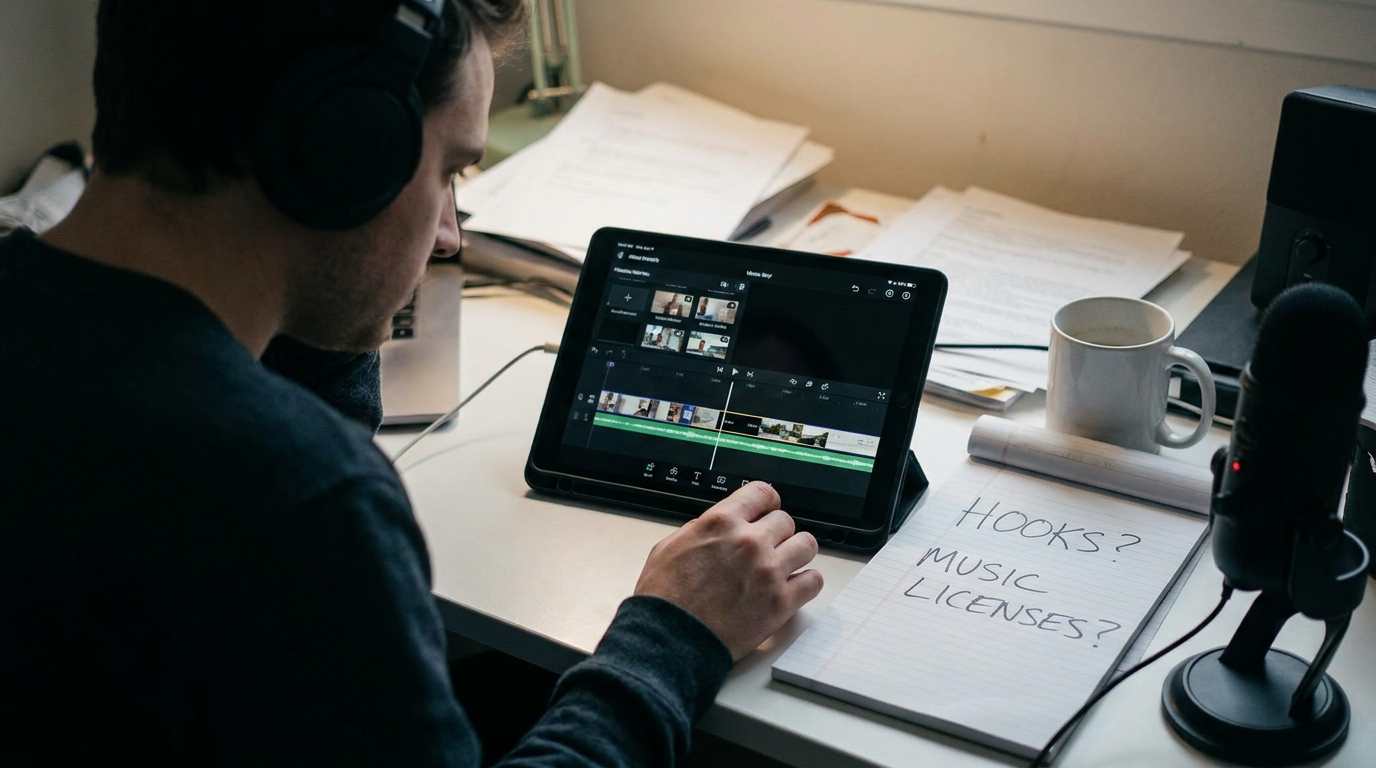 YouTubeショート制作時の注意点イメージ